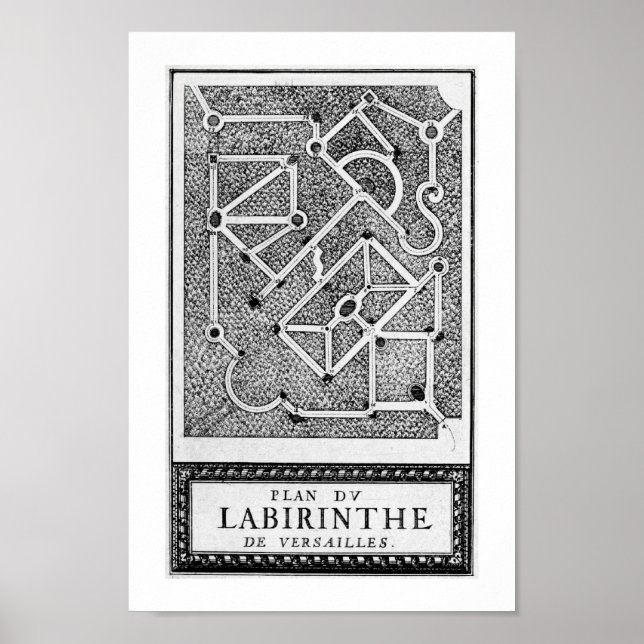Versailles Maze Poster (Front)