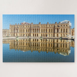 Versailles palace and reflection in a pond jigsaw puzzle