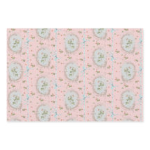 Versailles Strawberrys & Ribbons Pink 