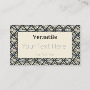 Versatile Contemporary Business Card