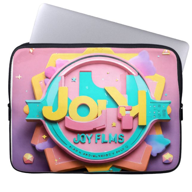 Versatile DJ Logo - Celebrating the Fusion  Laptop Sleeve (Front)