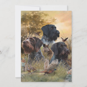 Versatile Hunting Dogs Invitation