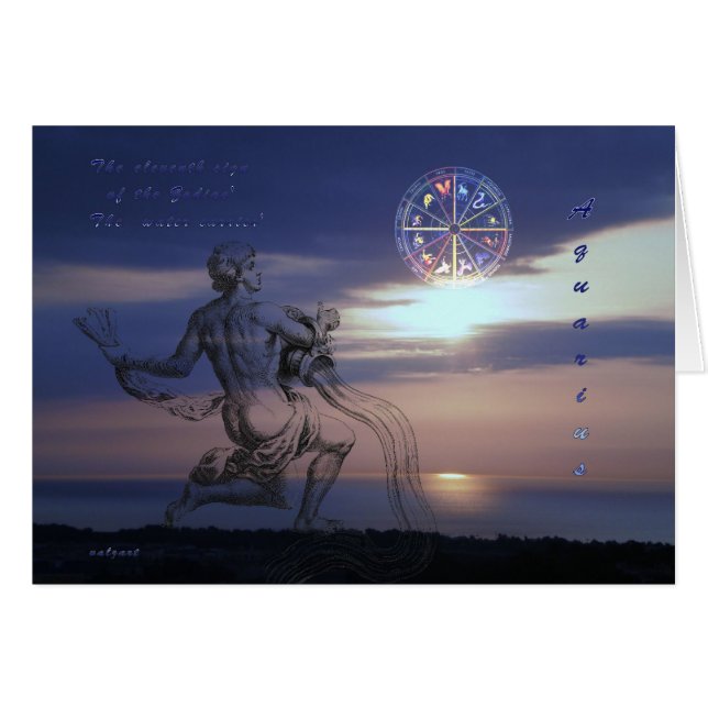 Verseau (Devant horizontal)