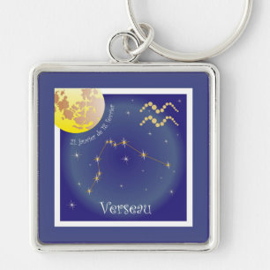 Verseau 21 jan. au 18 fév. Schlüsselanhänger Keychain
