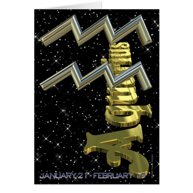 Verseau - du 21 janvier au 19 février (Devant)