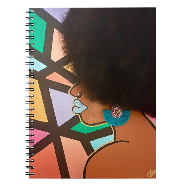 Verses In Her Volume Spiral Photo Notebook (Front)