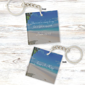 Verset biblique de la plage tropicale Psaume 119:1
