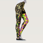 Version 2 Mardi Gras Diamonds Pop Leggings mode