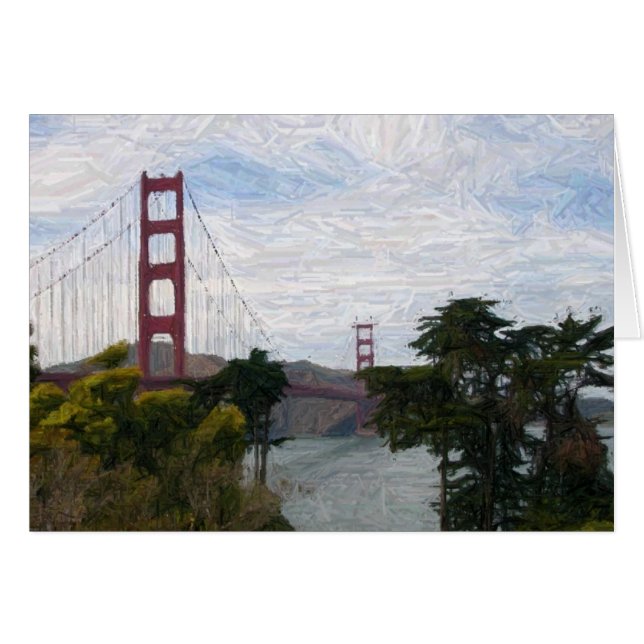 Version de croquis de golden gate bridge (Devant Horizontal)