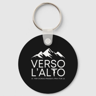 Verso LAlto St Pier Giorgio Frassati Catholic Keychain