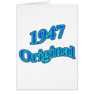 Vert 1947 bleu original