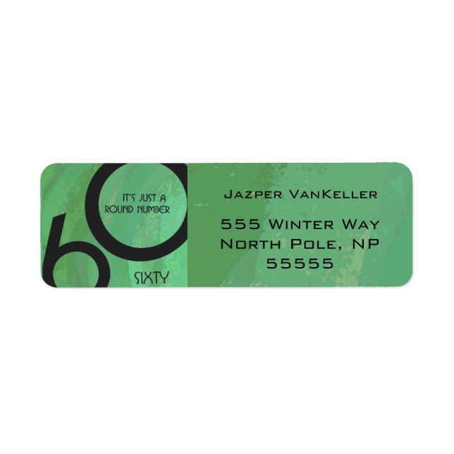 Vert 60 Décennie Anniversaire (Devant)