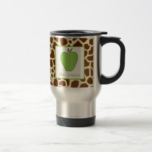 Vert Apple de tasse de professeur et copie de