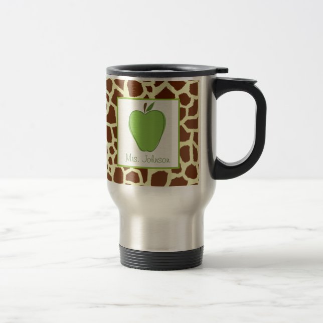 Vert Apple de tasse de professeur et copie de (Droit)