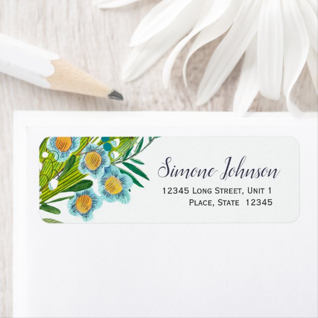 Vert botanique Floral | Baby Shower (En situation)