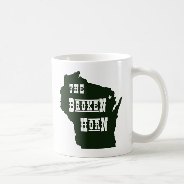 vert cassé de tasse de klaxon (Droite)