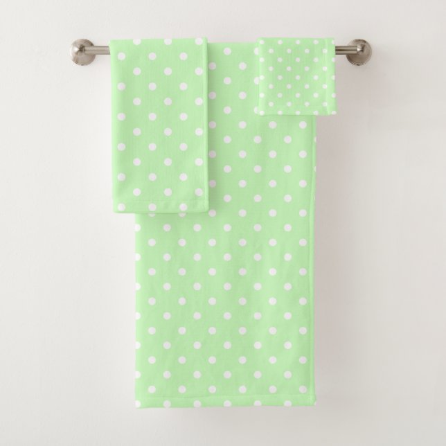Vert Citron et Points Blancs (En situation)