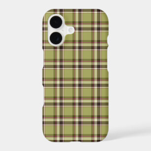 Vert clair et plaid violet