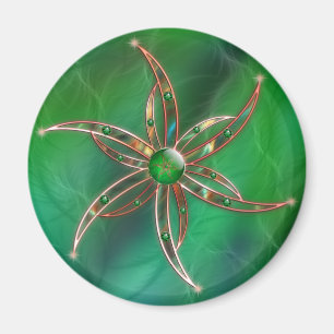 Vert comme aimant d'herbe