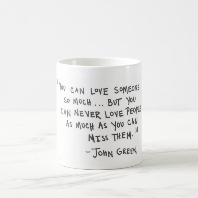 Vert de John le défaut dans notre tasse d'étoiles (Centre)