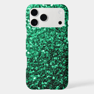 Vert émeraude faux paillettes scintillent