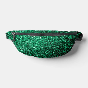 Vert émeraude faux paillettes scintillent