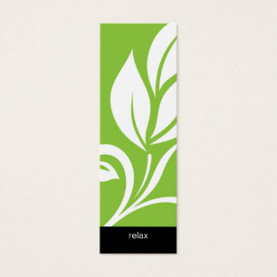 Vert floral de fleur de feuille audacieuse de spa