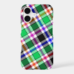 Vert Noir Multicolore Flanelle Carreaux Tartan