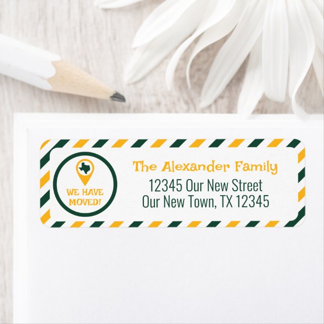 Vert & Or Nous Avons Déménagé (En situation)