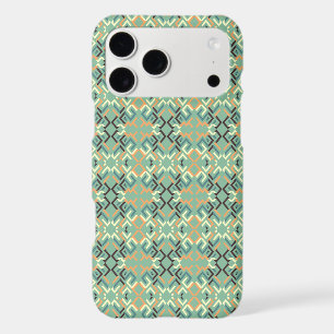 Vert sauge de luxe géométrique tribal sans couture