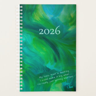 Vert SPWW avec petit planificateur mensuel Envy