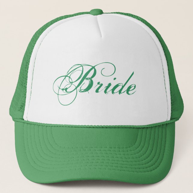 Vert thème simple Bride casquette (Devant)