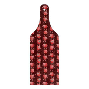 Vertical Apples Cutting Board