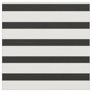 Vertical Black Striped Fabric