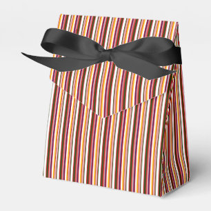 Vertical Candy Stripes Favor Box
