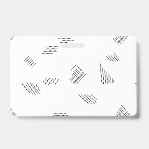 Vertical, Charcoal, Dune Badge