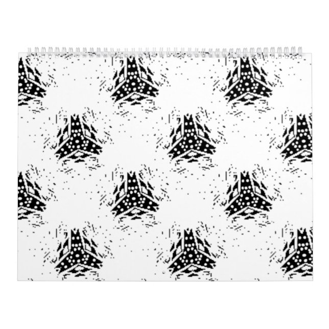 Vertical, Charcoal, Dune Calendar (Cover)