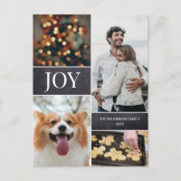Vertical Christmas 2020 family photo Collage