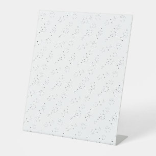 Vertical Design Eight Pedestal Sign