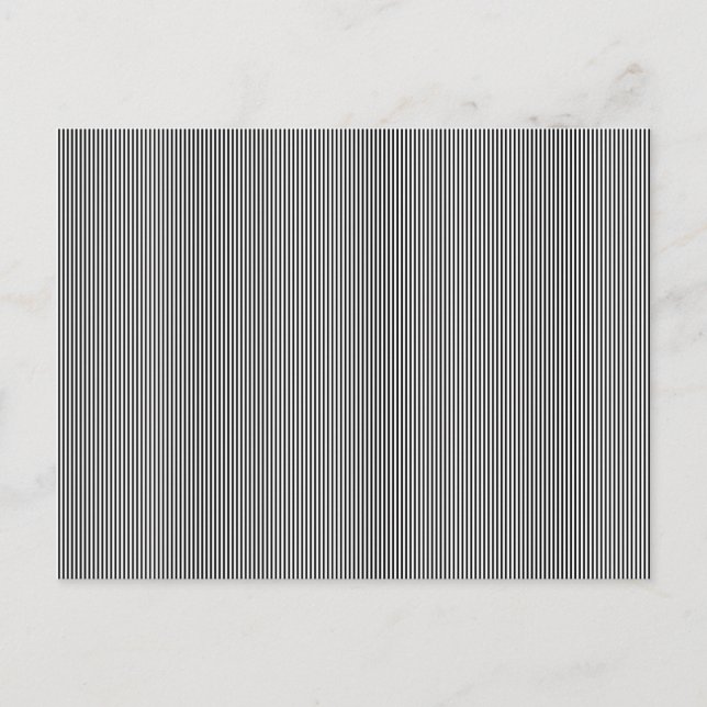Vertical Design One Announcement Postcard (Front)