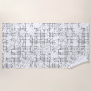 vertical Design Twenty Seven Beach Towel