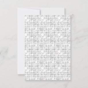 vertical Design Twenty Seven RSVP Card