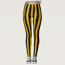 Vertical Gold and Black Stripes