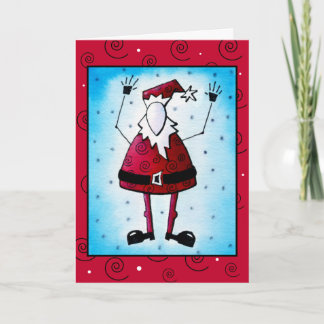Vertical greeting card