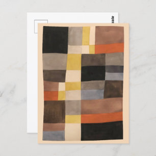 Vertical-Horizontal Rhythms Sophie Taeuber-Arp Postcard