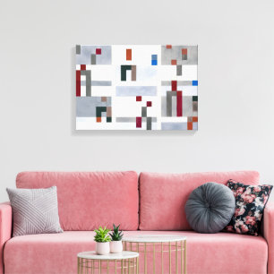 Vertical Horizontal Sophie Taeuber-Arp Canvas Print