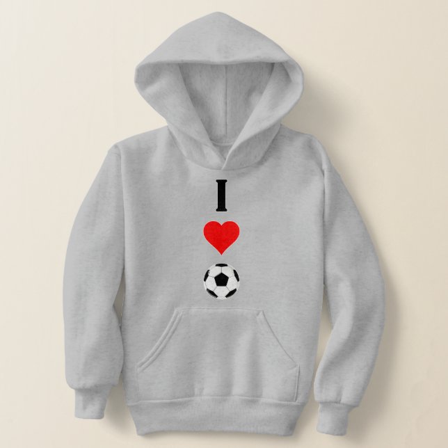 Vertical I Love Soccer / I Heart Soccer Boys (Poser)