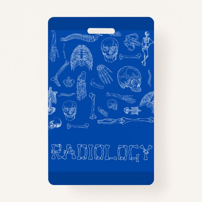 Vertical Medical badge buddy! (Back)