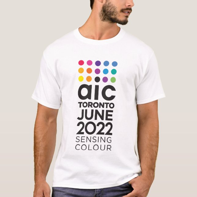 Vertical Men's Basic - White T-Shirt (Front)