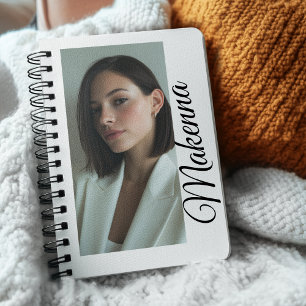 Vertical Moment with Name Notebook